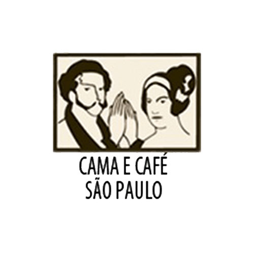 Logotipo cama e cafe